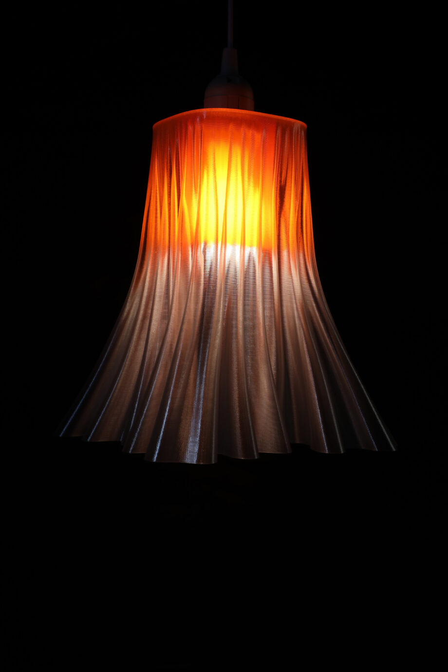 Sunset pendant light / Orange